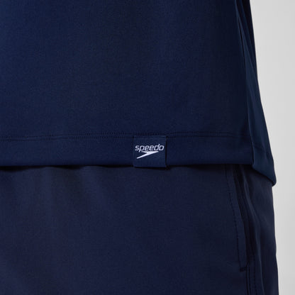 Speedo Long Sleeve Swim Shirt Navy