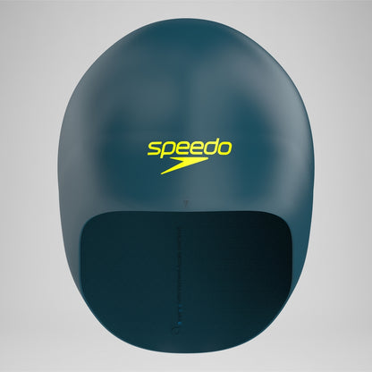 Speedo Adult Fastskin Swim Cap Teal/Yellow