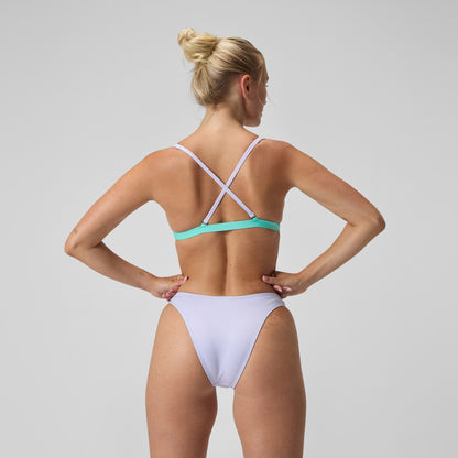 Speedo FLU3NTE Scoop Bikini Bottom Lilac