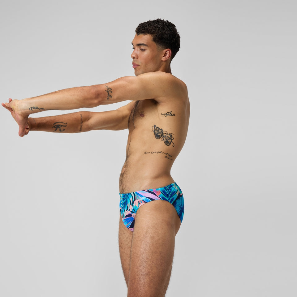 Speedo Beachstar 5cm Brief Blue/Pink