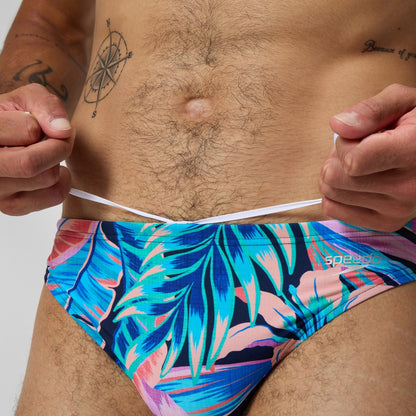 Speedo Beachstar 5cm Brief Blue/Pink