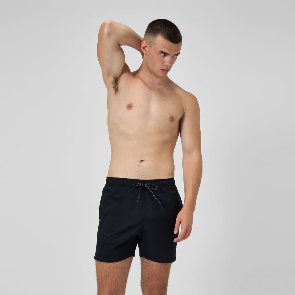 Speedo Solid 16'' Redondo Edge Swim Shorts Black