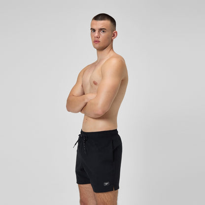 Speedo Solid 16'' Redondo Edge Swim Shorts Black