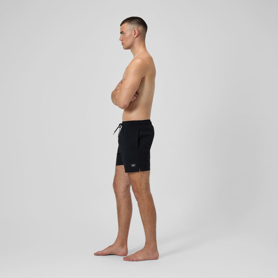 Speedo Solid 16'' Redondo Edge Swim Shorts Black