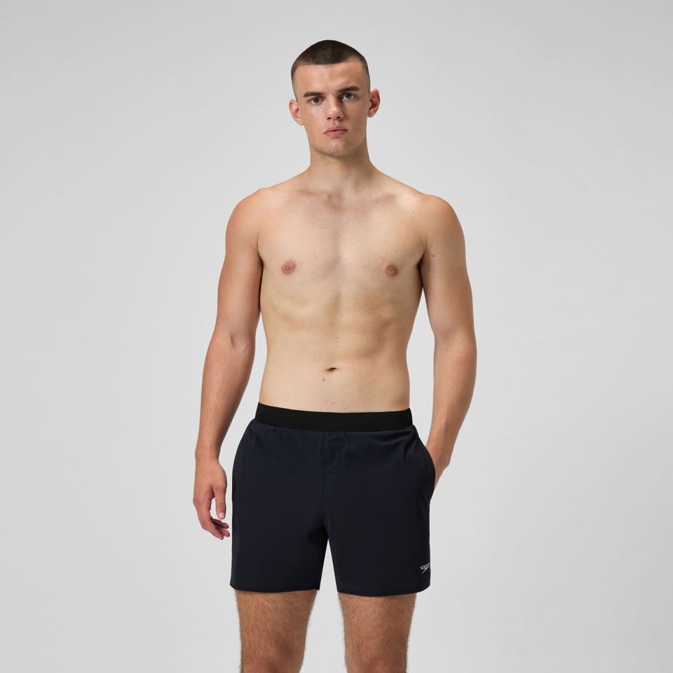 Speedo Lookout Solid 16'' Swim Shorts Black