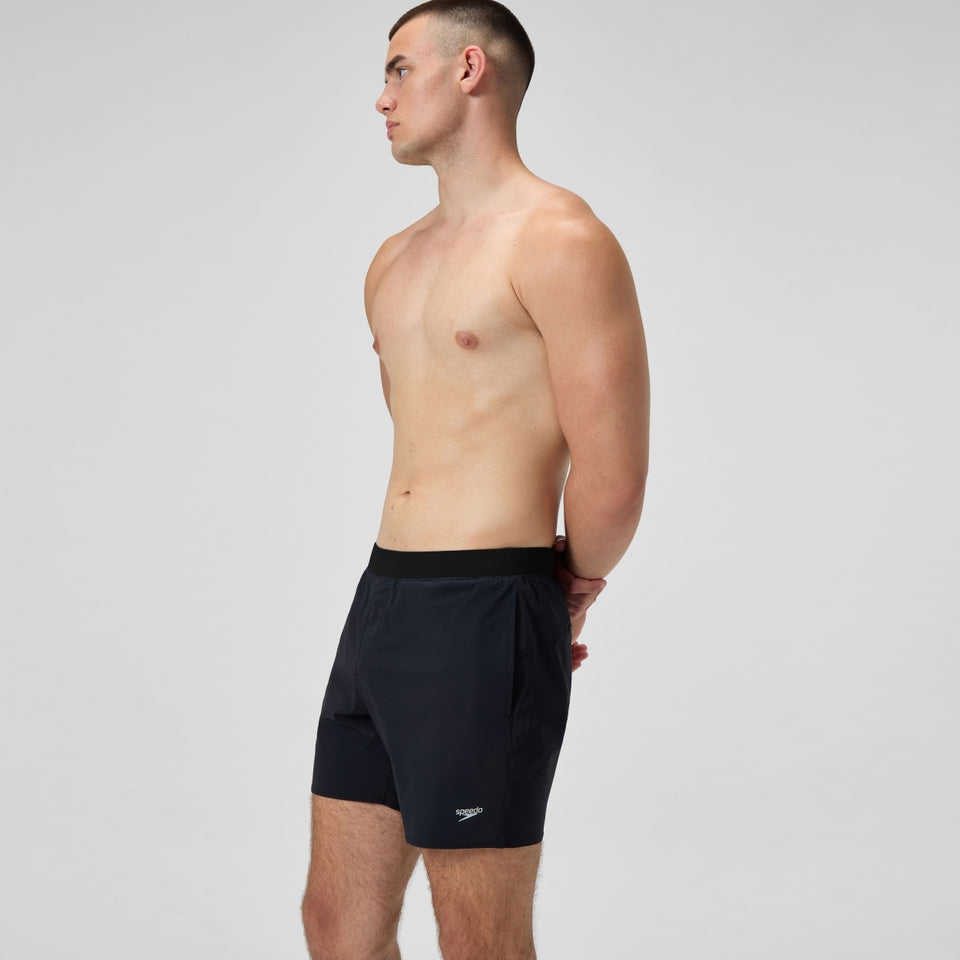 Speedo Lookout Solid 16'' Swim Shorts Black