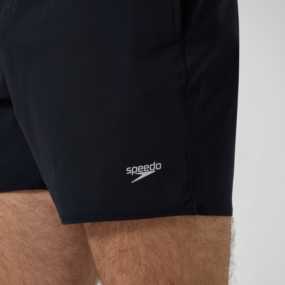 Speedo Lookout Solid 16'' Swim Shorts Black