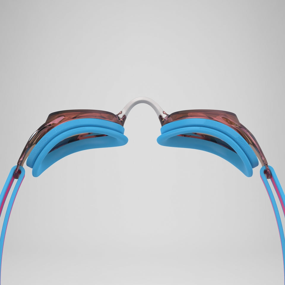 Speedo Junior Vanquisher 3.0 Mirror Goggles Pink/Blue