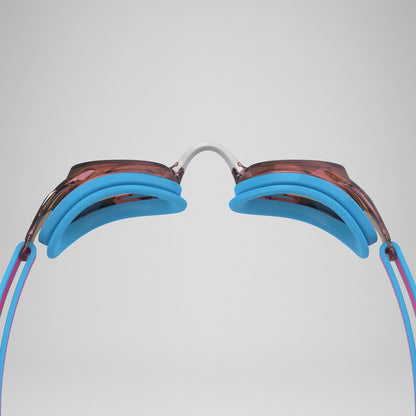 Speedo Junior Vanquisher 3.0 Mirror Goggles Pink/Blue