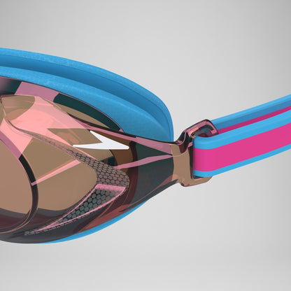 Speedo Junior Vanquisher 3.0 Mirror Goggles Pink/Blue