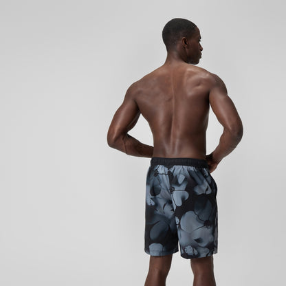 Speedo Printed 20'' Bondi Swim Shorts Black