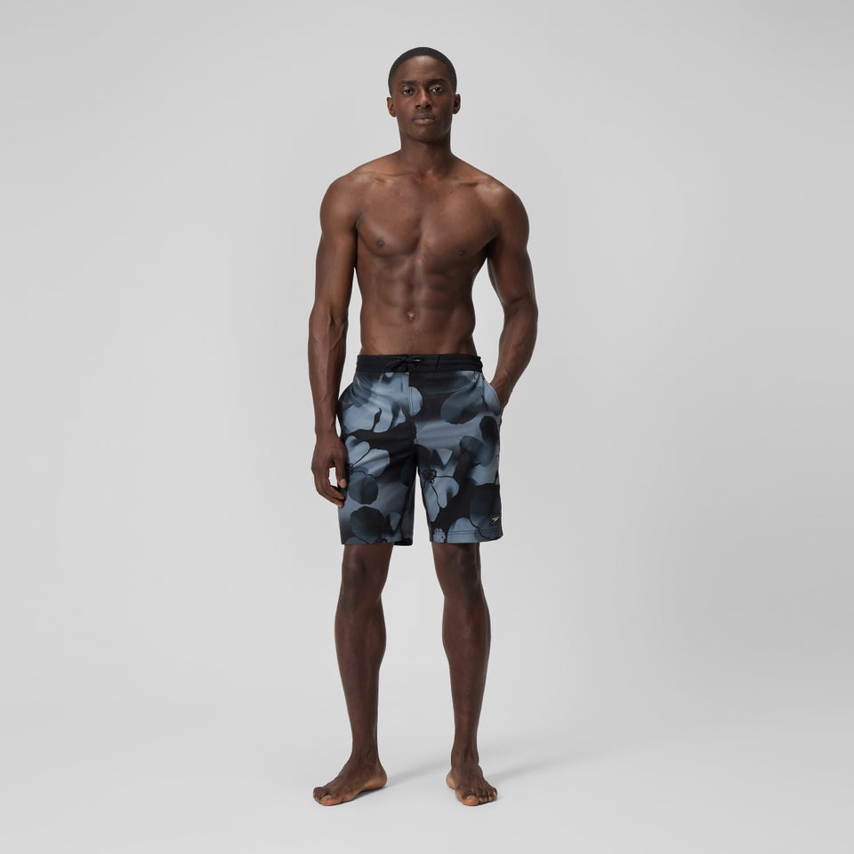 Speedo Printed 20'' Bondi Swim Shorts Black