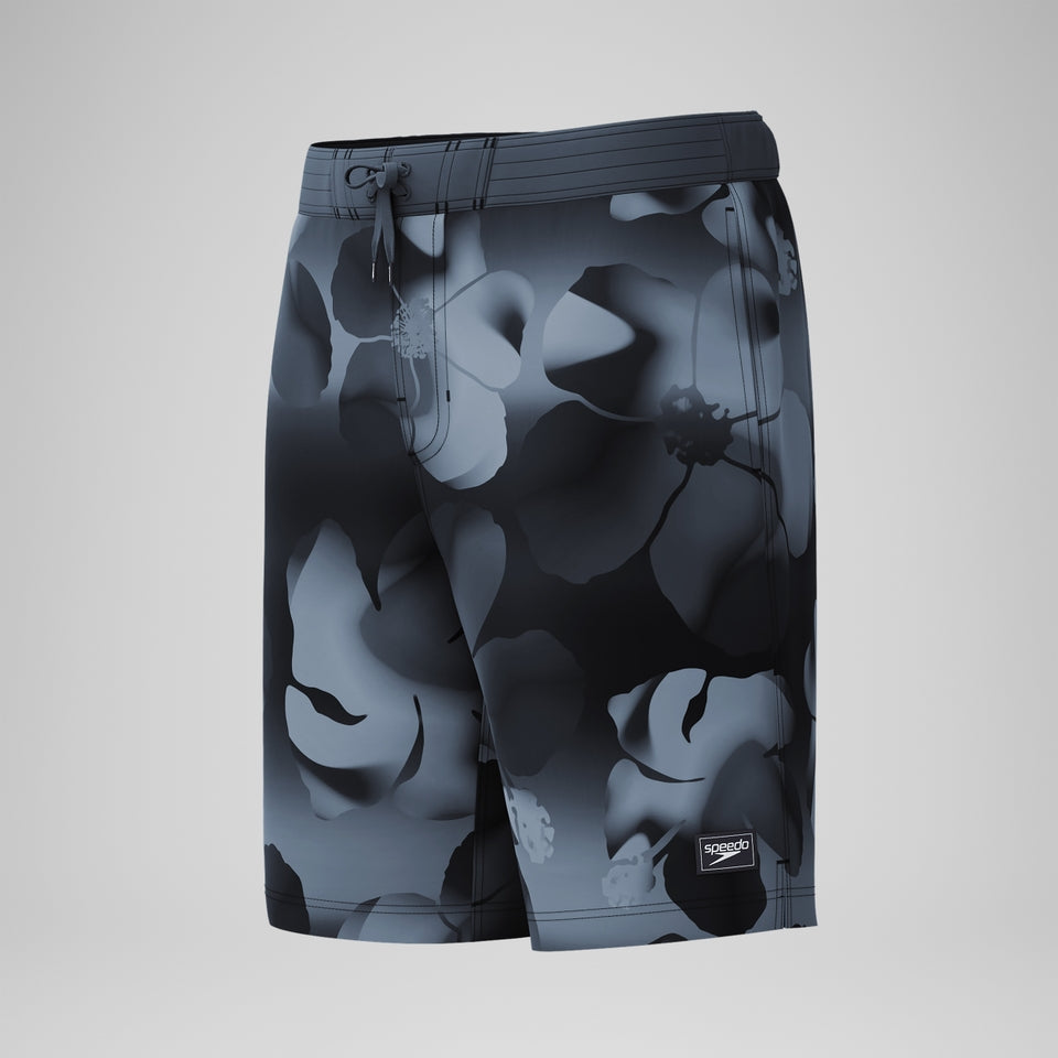 Speedo Printed 20'' Bondi Swim Shorts Black