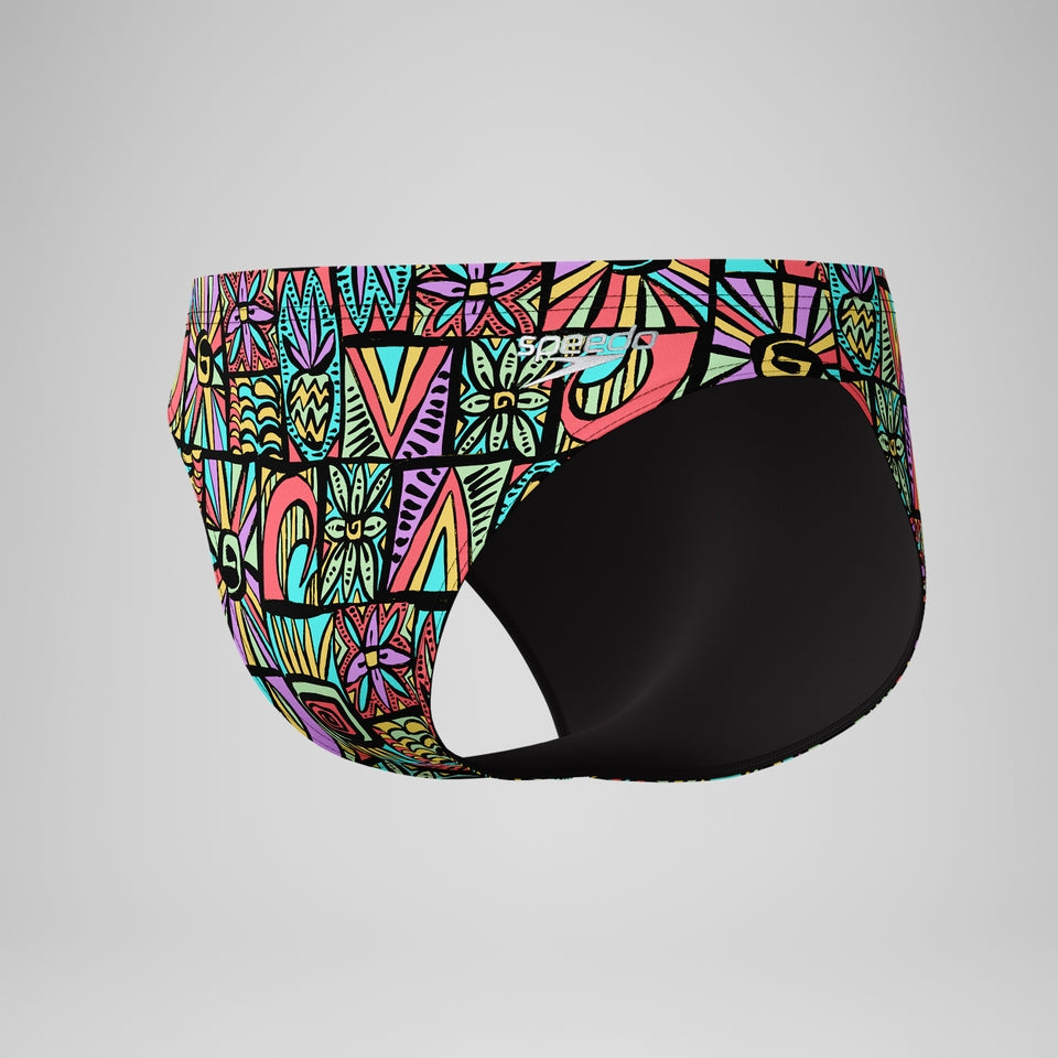 Speedo Beachstar 5cm Brief Black/Orange