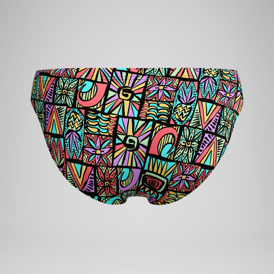 Speedo Beachstar 5cm Brief Black/Orange