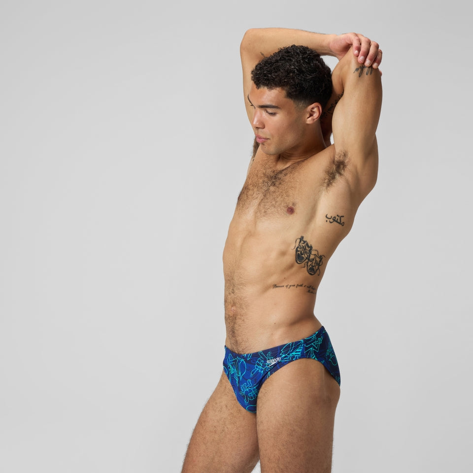 Speedo Beachstar 5cm Brief Blue