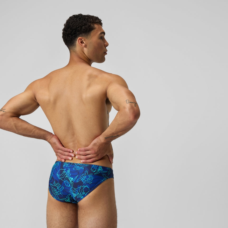 Speedo Beachstar 5cm Brief Blue