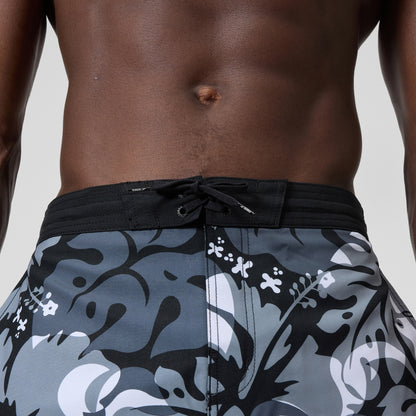 Speedo Printed 20'' Bondi Swim Shorts Grey/White
