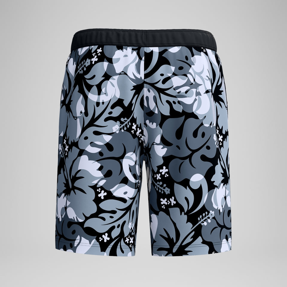 Speedo Printed 20'' Bondi Swim Shorts Grey/White