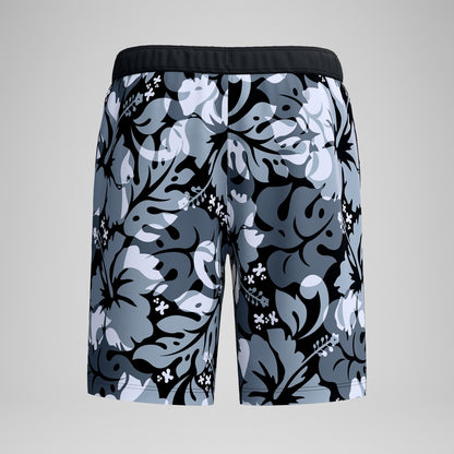 Speedo Printed 20'' Bondi Swim Shorts Grey/White