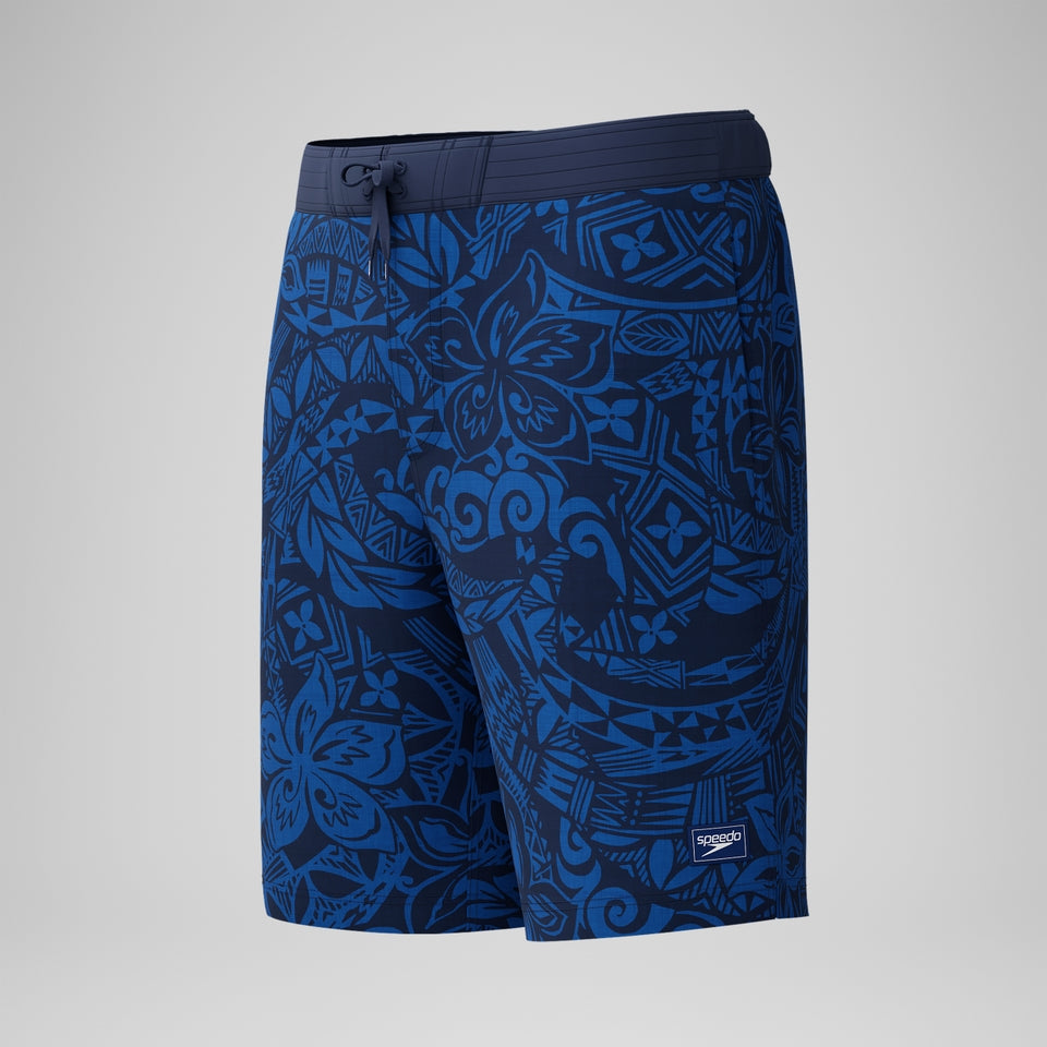 Speedo Printed 20'' Bondi Swim Shorts Navy