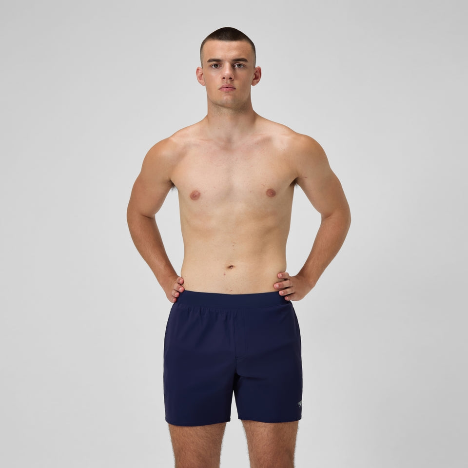 Speedo Lookout Solid 16'' Swim Shorts Navy