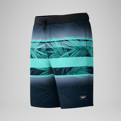 Speedo Printed 20'' Bondi Swim Shorts Black