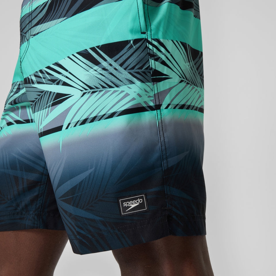 Speedo Printed 20'' Bondi Swim Shorts Black