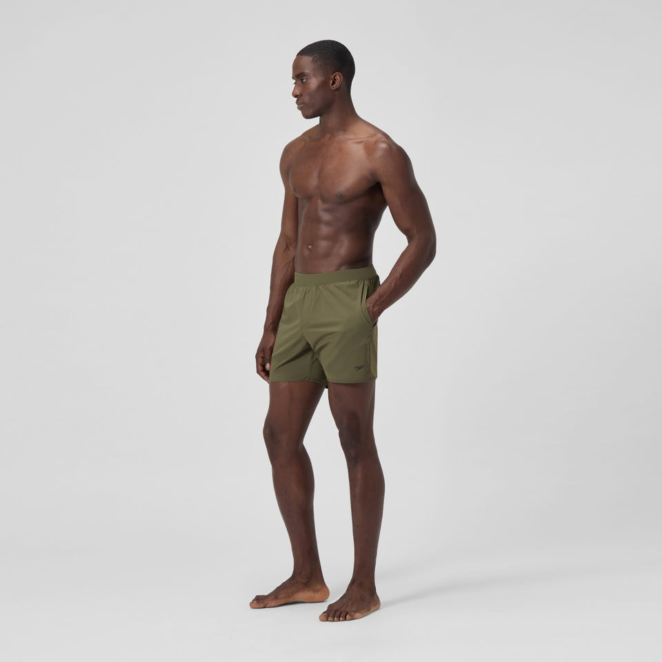 Speedo Lookout Solid 16'' Swim Shorts Green