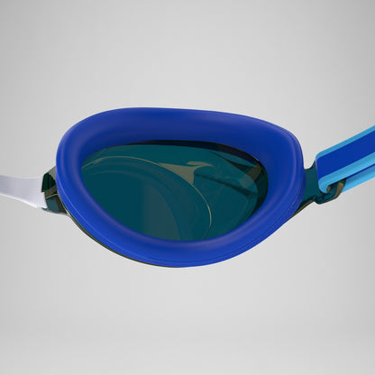 Speedo Junior Vanquisher 3.0 Mirror Goggles Blue/Gold