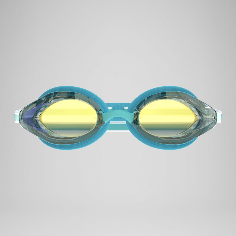 Speedo Vanquisher 3.0 Mirror Goggles Blue/Gold