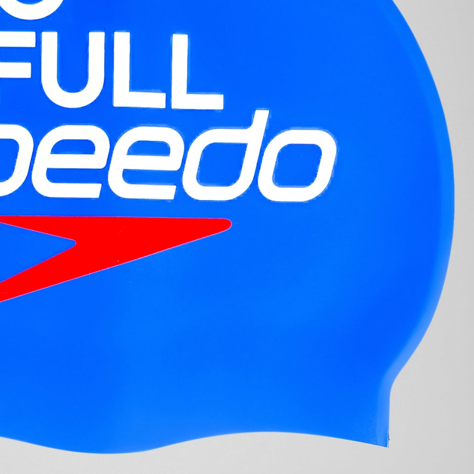 Speedo Adult Unisex Go Full Speedo Cap Blue