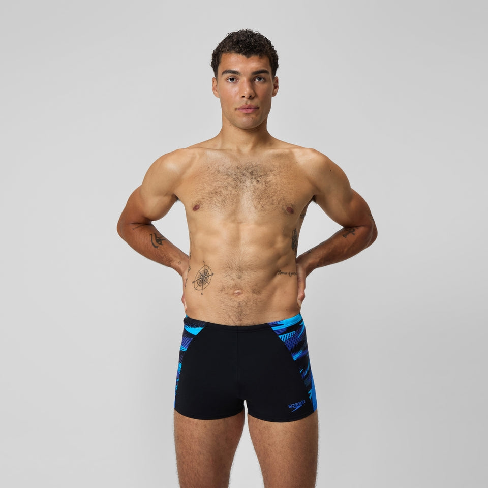Speedo Endurance+ Max Splice Aquashort Black/Blue