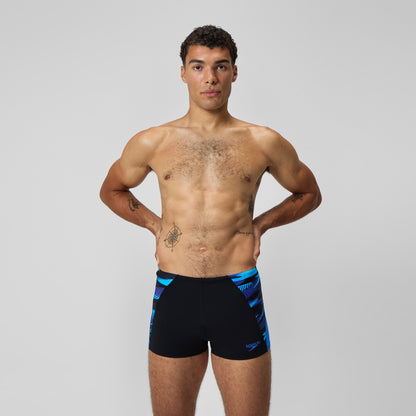 Speedo Endurance+ Max Splice Aquashort Black/Blue