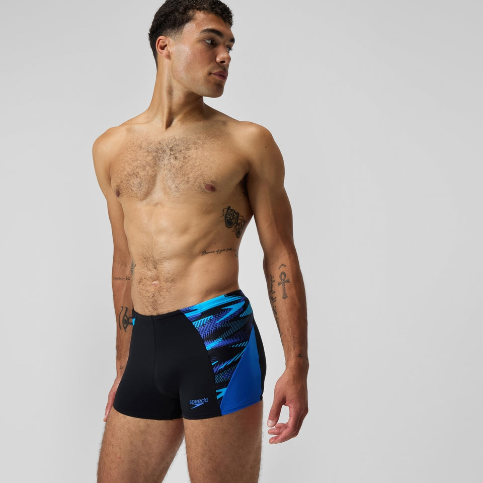 Speedo Endurance+ Max Splice Aquashort Black/Blue