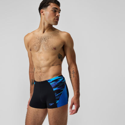 Speedo Endurance+ Max Splice Aquashort Black/Blue