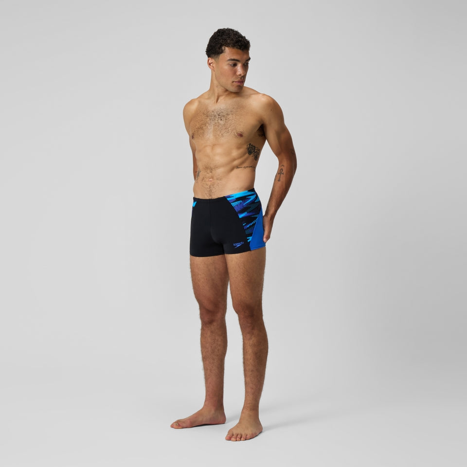 Speedo Endurance+ Max Splice Aquashort Black/Blue