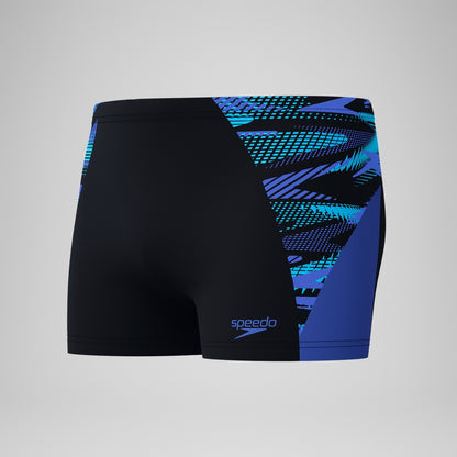 Speedo Endurance+ Max Splice Aquashort Black/Blue
