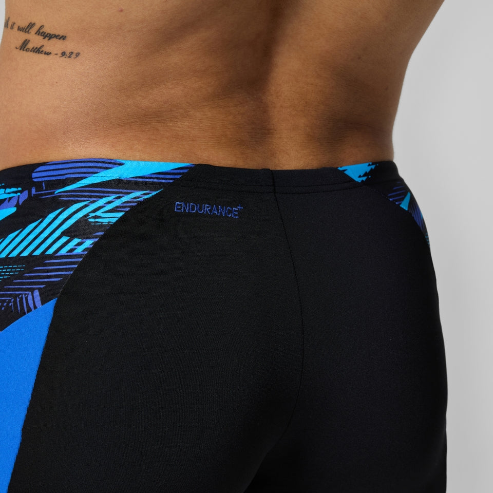 Speedo Endurance+ Max Splice Aquashort Black/Blue