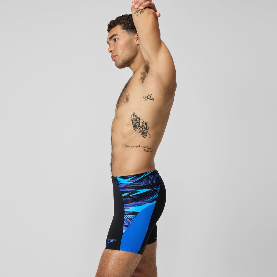 Speedo Endurance+ Max Splice Jammer Black/Blue