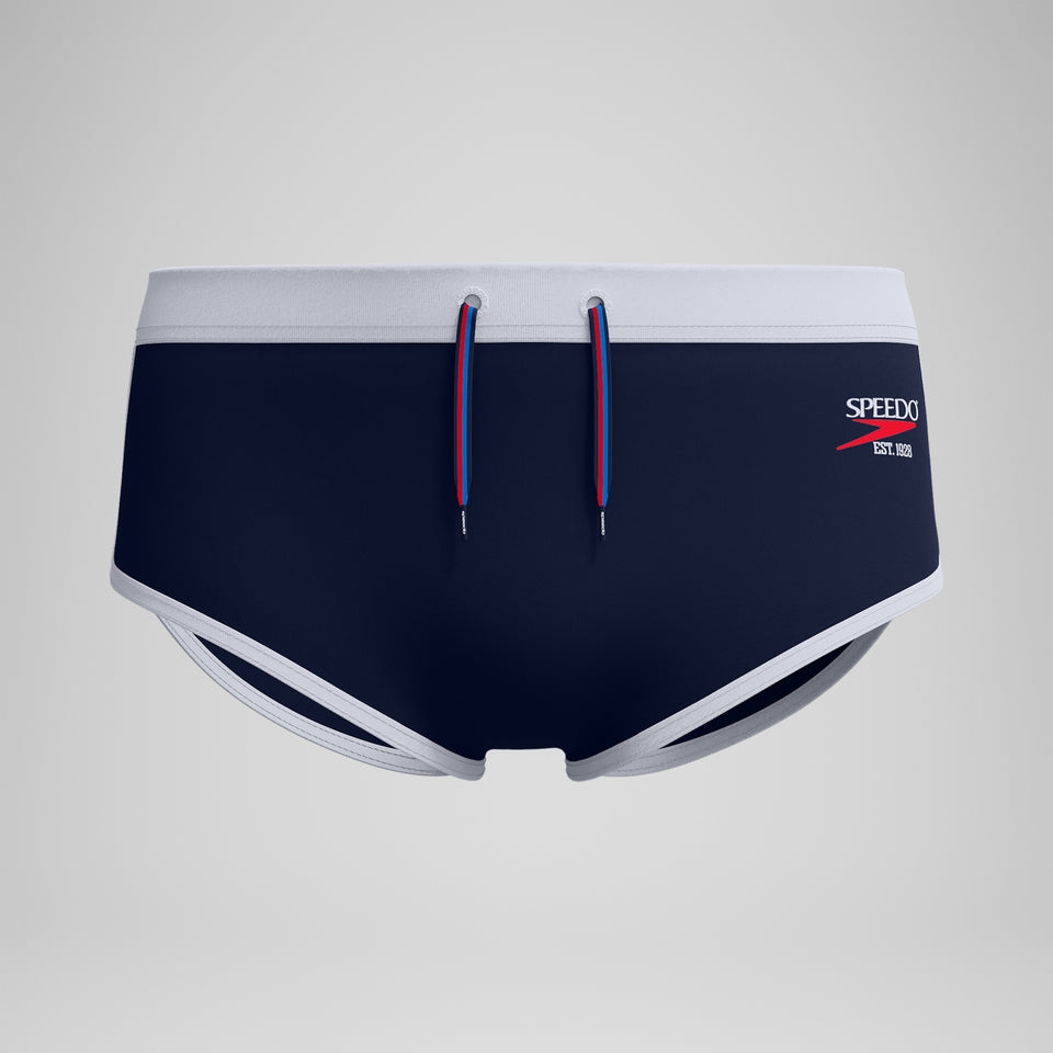 Speedo Jetstream 3.5'' Logo Brief Navy/White
