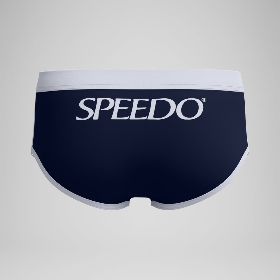 Speedo Jetstream 3.5'' Logo Brief Navy/White