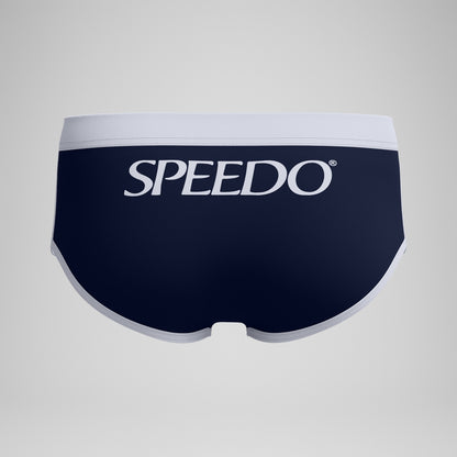 Speedo Jetstream 3.5'' Logo Brief Navy/White