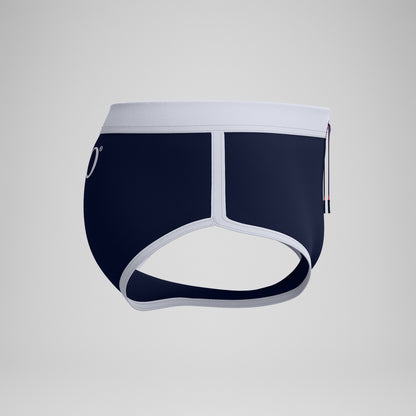 Speedo Jetstream 3.5'' Logo Brief Navy/White