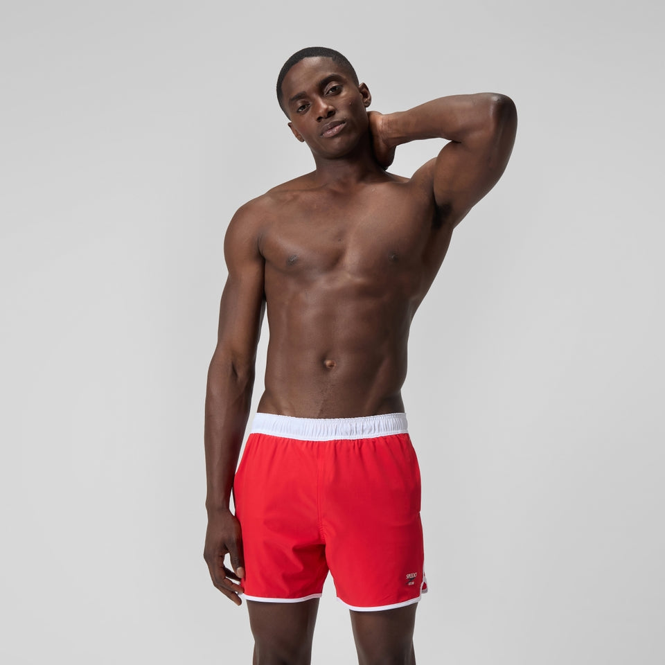 Speedo Jetstream 16'' Logo Swim Shorts Red/White