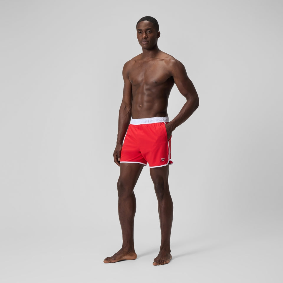 Speedo Jetstream 16'' Logo Swim Shorts Red/White