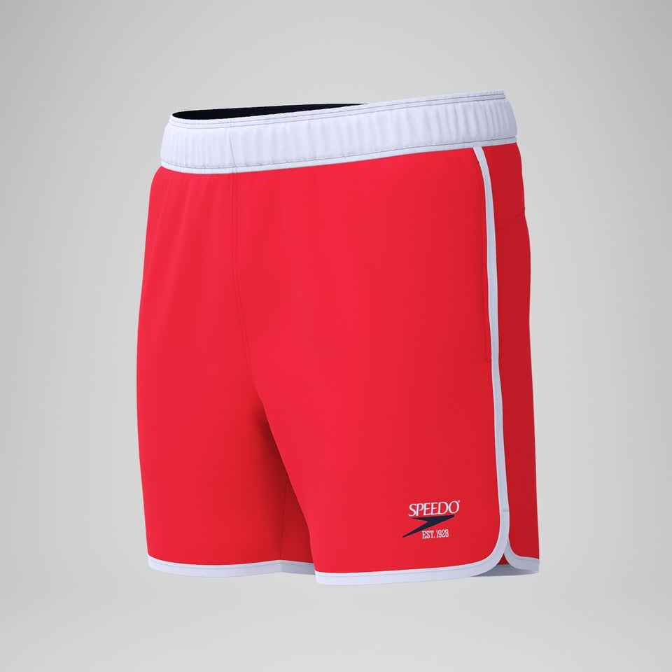 Speedo Jetstream 16'' Logo Swim Shorts Red/White
