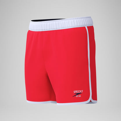 Speedo Jetstream 16'' Logo Swim Shorts Red/White