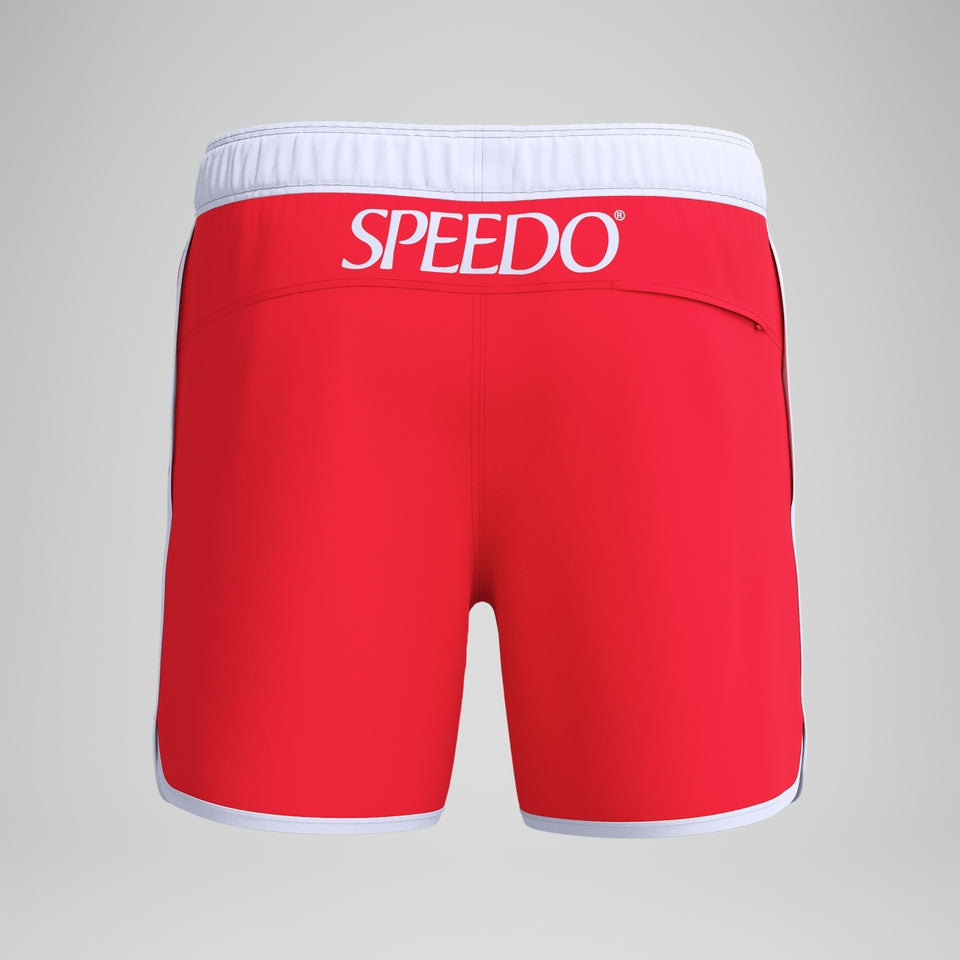 Speedo Jetstream 16'' Logo Swim Shorts Red/White