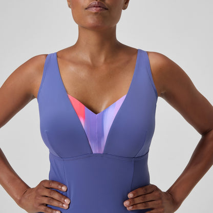 Speedo Shaping Printed OpusGem DD+ Swimsuit Blue